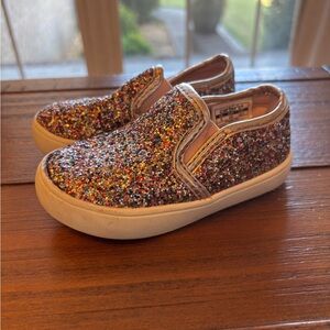 Carter's Multicolor Glitter Slip-On Sneakers